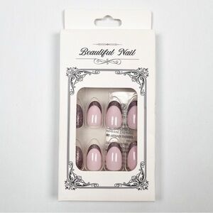 Beautiful Nail Rose Gold Glitter Press-On Nails
NWT